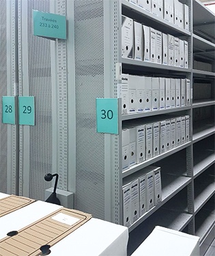 Archives de Paris - Rayonnage