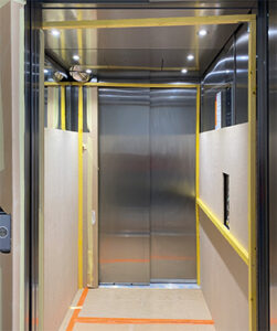 Vaucluse-Mémento-Préparation et protection de la cabine d'ascenseur