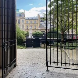 Bibliothèque de Thiers - entrée